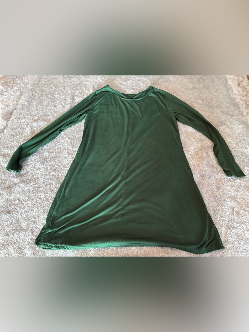Long Sleeve Green Tunic - Women's Size 3XL